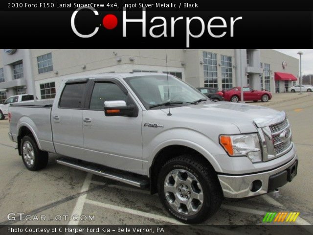 2010 Ford F150 Lariat SuperCrew 4x4 in Ingot Silver Metallic