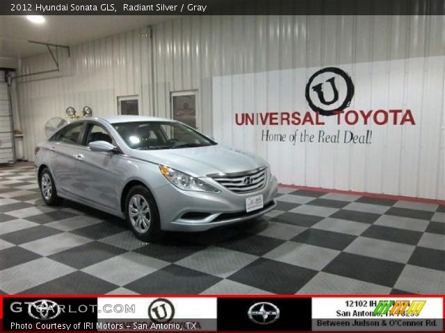 2012 Hyundai Sonata GLS in Radiant Silver