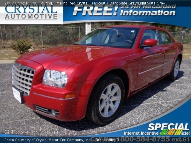 2007 Chrysler 300 Touring in Inferno Red Crystal Pearlcoat