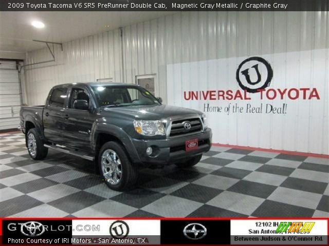 2009 Toyota Tacoma V6 SR5 PreRunner Double Cab in Magnetic Gray Metallic