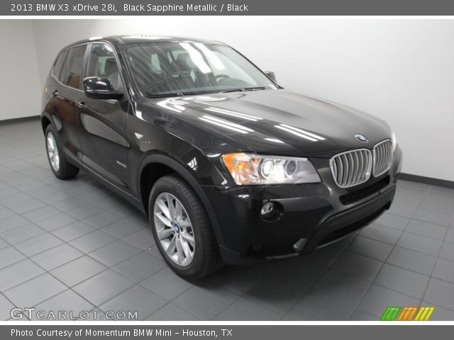 2013 BMW X3 xDrive 28i in Black Sapphire Metallic