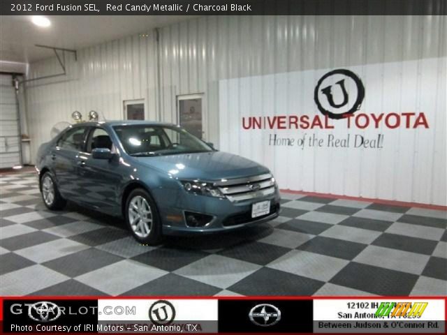 2012 Ford Fusion SEL in Red Candy Metallic