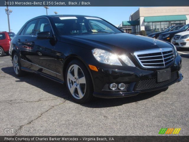 2010 Mercedes-Benz E 350 Sedan in Black