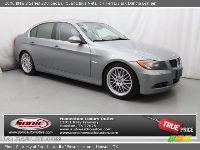 2006 BMW 3 Series 330i Sedan in Quartz Blue Metallic