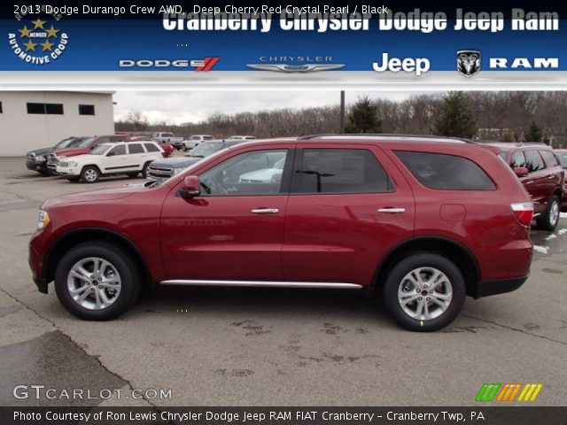 2013 Dodge Durango Crew AWD in Deep Cherry Red Crystal Pearl