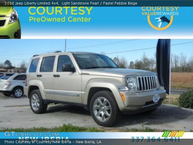 2010 Jeep Liberty Limited 4x4 in Light Sandstone Pearl