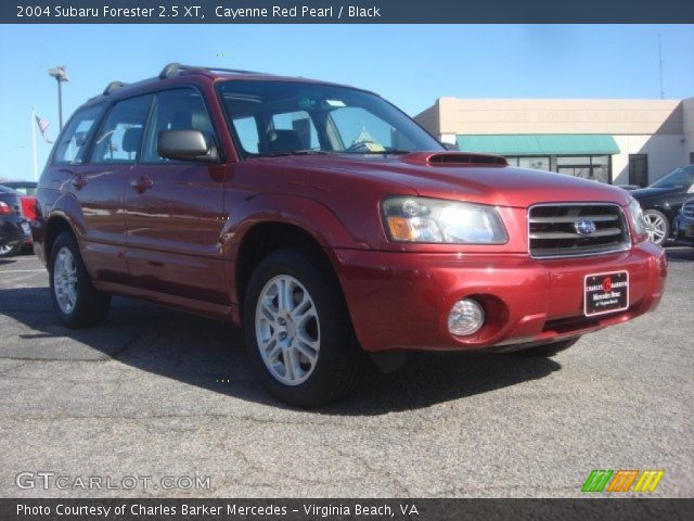 2004 Subaru Forester 2.5 XT in Cayenne Red Pearl