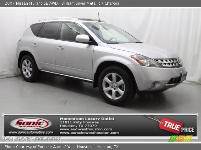 2007 Nissan Murano SE AWD in Brilliant Silver Metallic