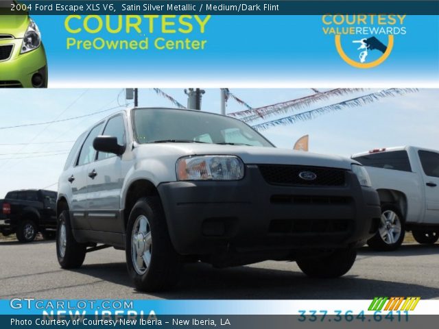 2004 Ford Escape XLS V6 in Satin Silver Metallic