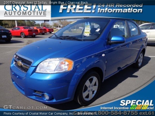 2007 Chevrolet Aveo LS Sedan in Bright Blue