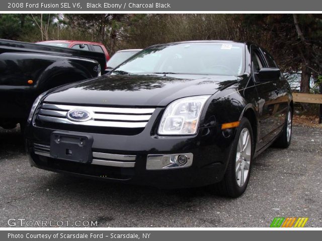 2008 Ford Fusion SEL V6 in Black Ebony