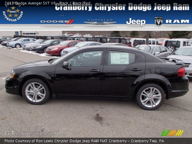 2013 Dodge Avenger SXT V6 in Black