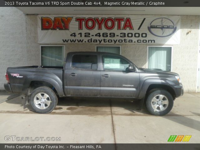 2013 Toyota Tacoma V6 TRD Sport Double Cab 4x4 in Magnetic Gray Metallic