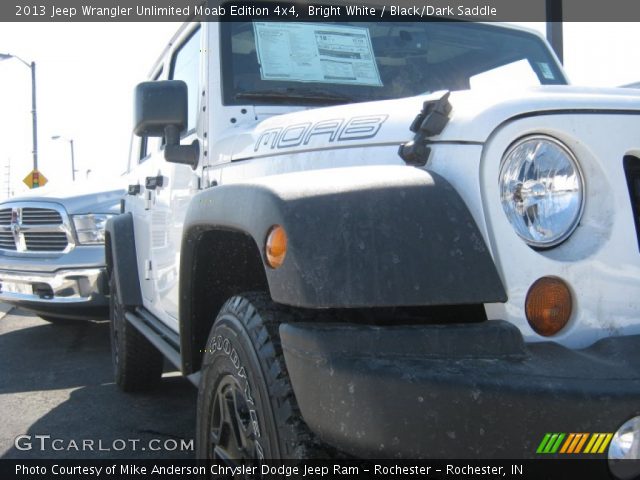 2013 Jeep Wrangler Unlimited Moab Edition 4x4 in Bright White