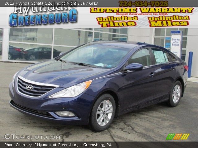 2013 Hyundai Sonata GLS in Indigo Night Blue