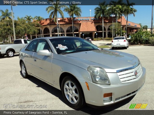 2007 Cadillac CTS Sport Sedan in Light Platinum
