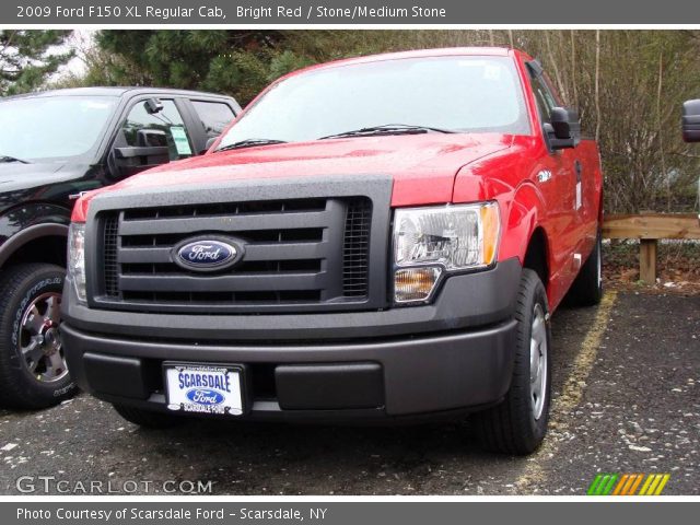 2009 Ford F150 XL Regular Cab in Bright Red