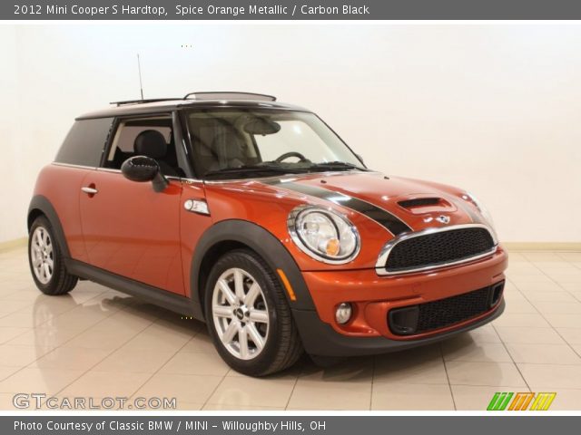 2012 Mini Cooper S Hardtop in Spice Orange Metallic