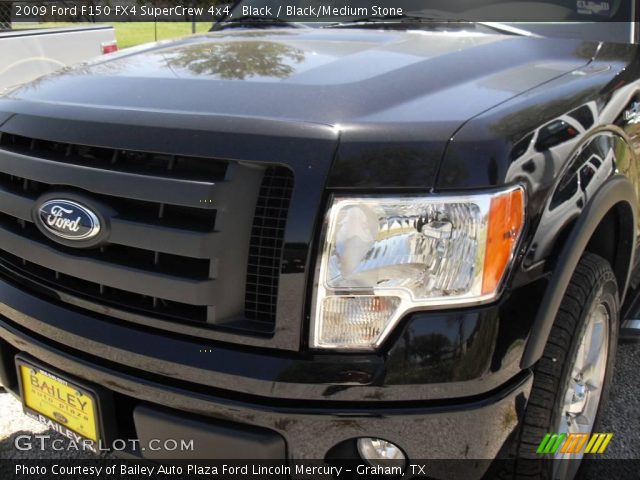 2009 Ford F150 FX4 SuperCrew 4x4 in Black