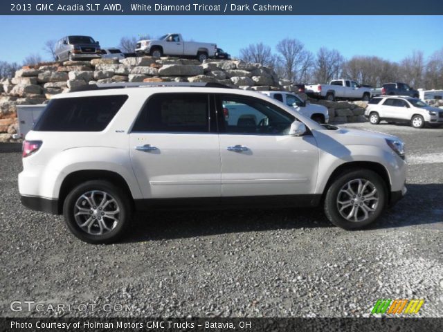 2013 GMC Acadia SLT AWD in White Diamond Tricoat