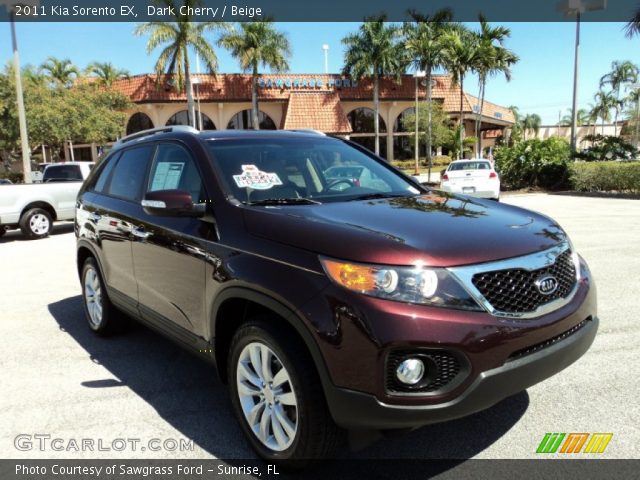 2011 Kia Sorento EX in Dark Cherry