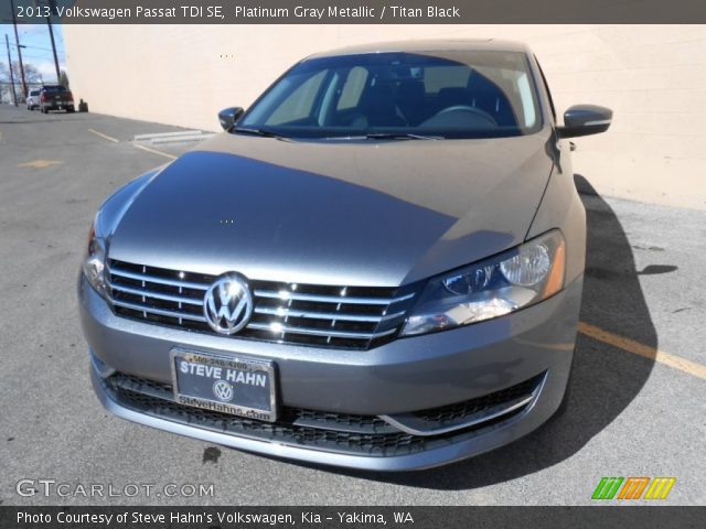 2013 Volkswagen Passat TDI SE in Platinum Gray Metallic