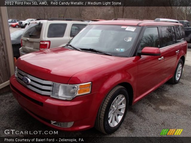 2012 Ford Flex SEL AWD in Red Candy Metallic