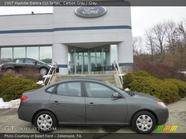 2007 Hyundai Elantra GLS Sedan in Carbon Gray