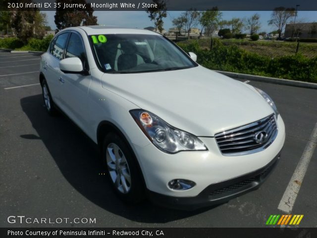 2010 Infiniti EX 35 Journey in Moonlight White