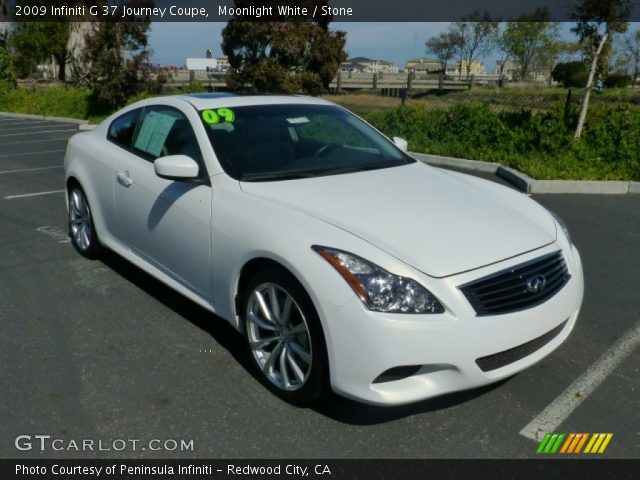 2009 Infiniti G 37 Journey Coupe in Moonlight White