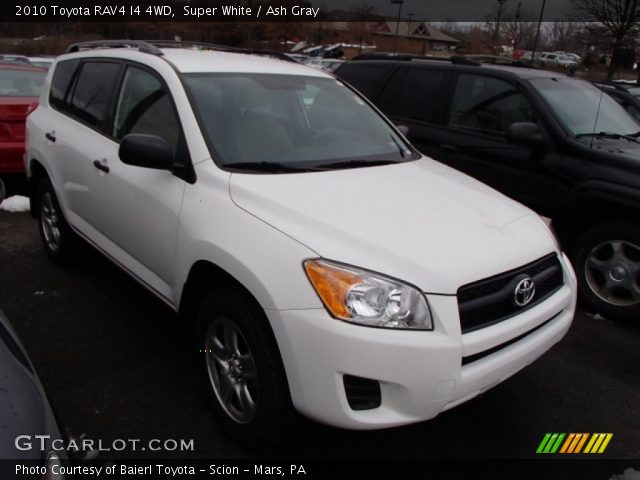 2010 Toyota RAV4 I4 4WD in Super White
