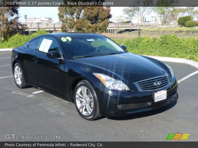 2009 Infiniti G 37 Journey Coupe in Black Obsidian