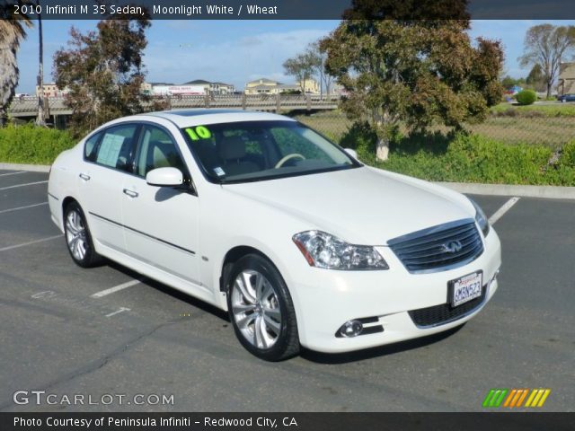 2010 Infiniti M 35 Sedan in Moonlight White