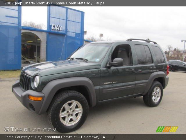 2002 Jeep Liberty Sport 4x4 in Shale Green Metallic