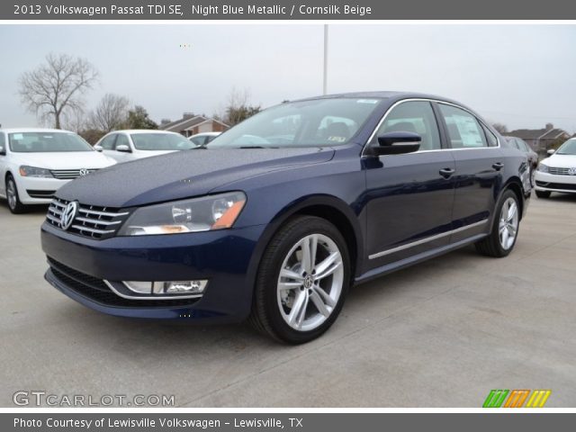 2013 Volkswagen Passat TDI SE in Night Blue Metallic