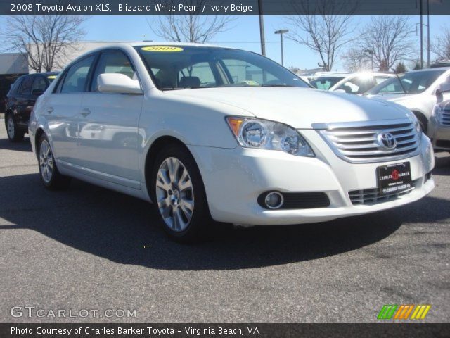 2008 Toyota Avalon XLS in Blizzard White Pearl