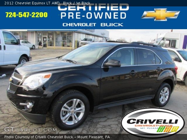 2012 Chevrolet Equinox LT AWD in Black