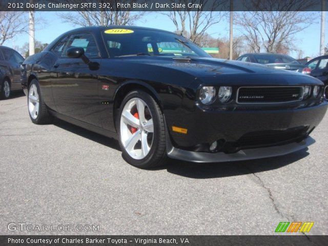 2012 Dodge Challenger SRT8 392 in Pitch Black