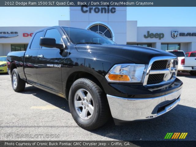 2012 Dodge Ram 1500 SLT Quad Cab in Black