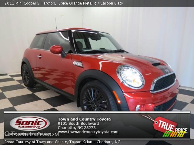 2011 Mini Cooper S Hardtop in Spice Orange Metallic