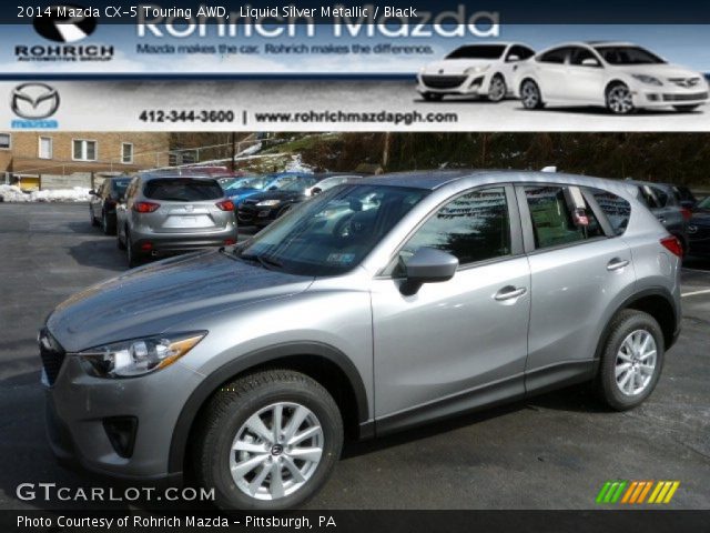 2014 Mazda CX-5 Touring AWD in Liquid Silver Metallic