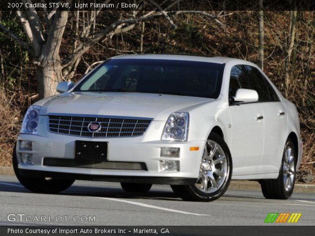 2007 Cadillac STS V8 in Light Platinum