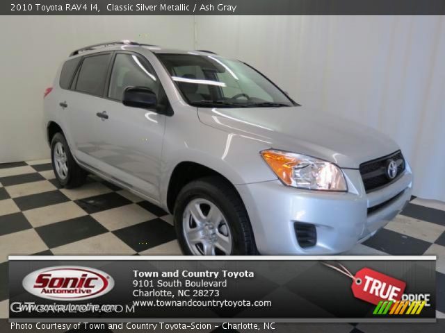 2010 Toyota RAV4 I4 in Classic Silver Metallic