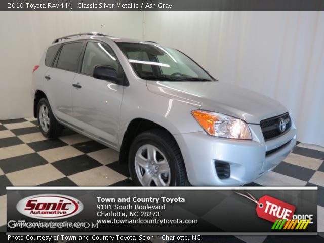 2010 Toyota RAV4 I4 in Classic Silver Metallic