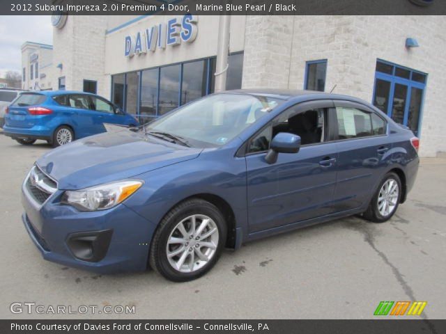 2012 Subaru Impreza 2.0i Premium 4 Door in Marine Blue Pearl