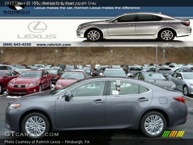 2013 Lexus ES 350 in Nebula Gray Pearl