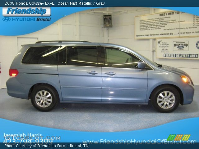 2008 Honda Odyssey EX-L in Ocean Mist Metallic