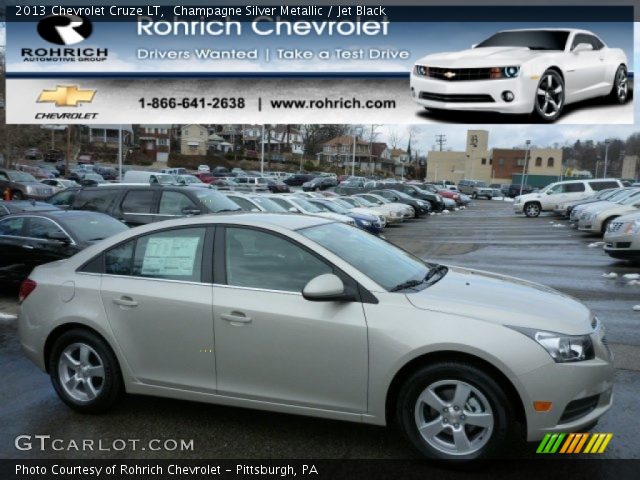 2013 Chevrolet Cruze LT in Champagne Silver Metallic