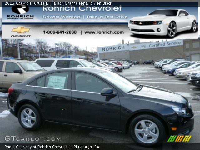 2013 Chevrolet Cruze LT in Black Granite Metallic