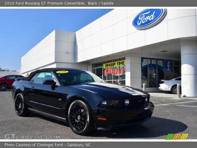 2010 Ford Mustang GT Premium Convertible in Black